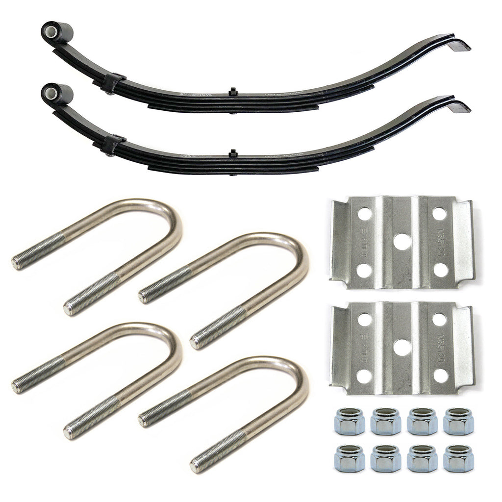 Ensemble de ressorts 2,1K à glissière 4L 24 1/2" x 1 3/4" pour tube 2 3/8" avec quinc. - RecreaShop
