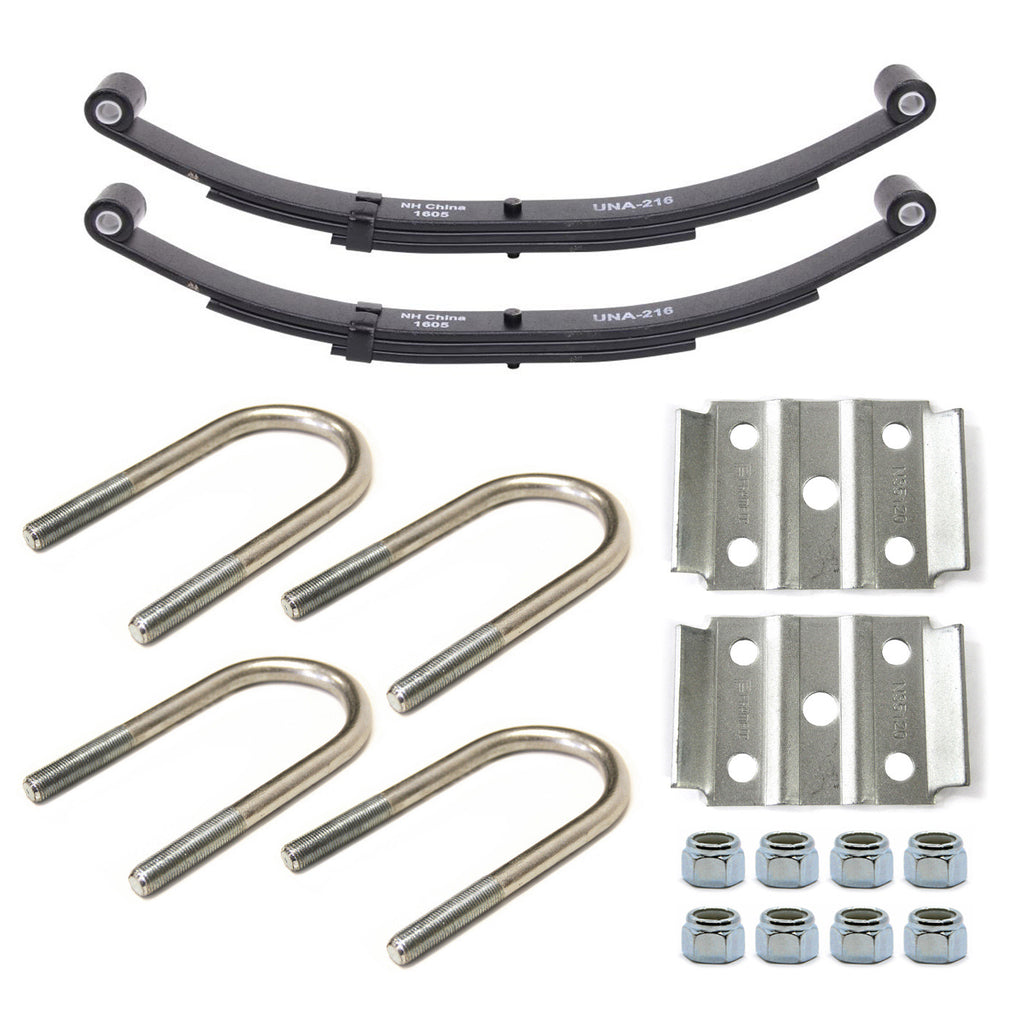 Ensemble de ressorts 3,5K à 2 yeux 3L 23 1/8" x 1 3/4" pour tube 2 3/8" avec quinc. - RecreaShop