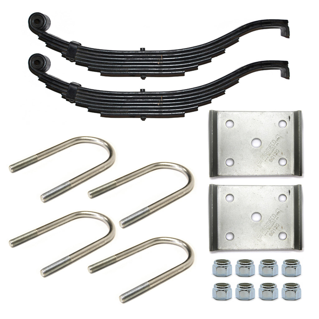 Ensemble de ressorts 8K à glissière 7L 25 1/2" x 2" pour tube 3" avec quinc. - RecreaShop