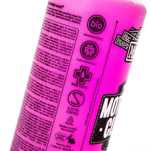 Muc-Off Nettoyant Bio Nano Tech 1 L / 0.26 G, 33.81 oz