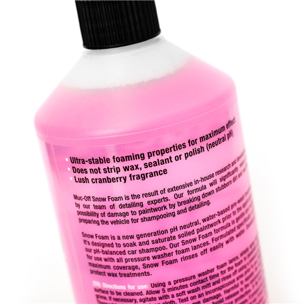 MucOff Nettoyant mousseux Snow