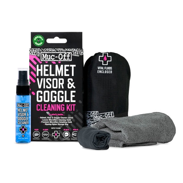 Muc-Off Ensemble de nettoyage pour visière, lentille et lunette - RecreaShop