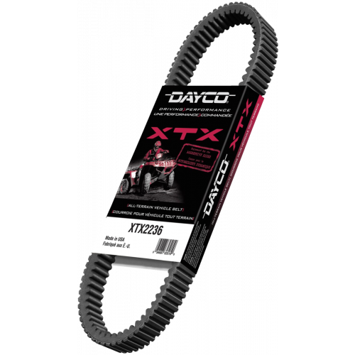 Courroies XTX Xtreme Torque - pour VTT et VUT extrêmement puissantes - Récréashop