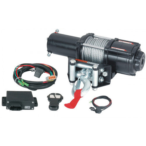 Treuil VTT Quadrax® 3600lbs avec télécommande sans fil - Récréashop