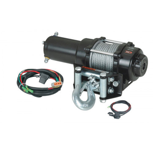 Treuil VTT Quadrax® 2600lbs avec télécommande avec fil - Récréashop