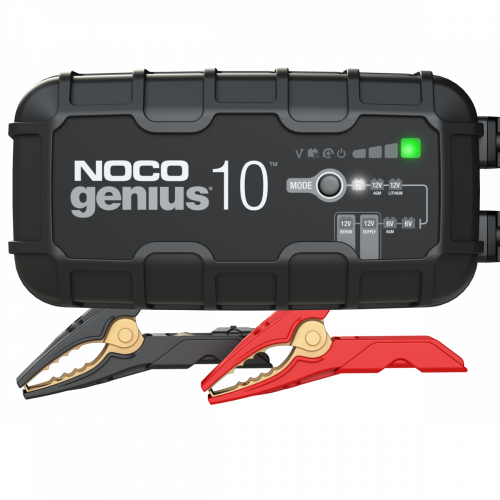 Genius10 Chargeur, mainteneur et désulfateur de batterie 6V/12V 10-Amp - Récréashop