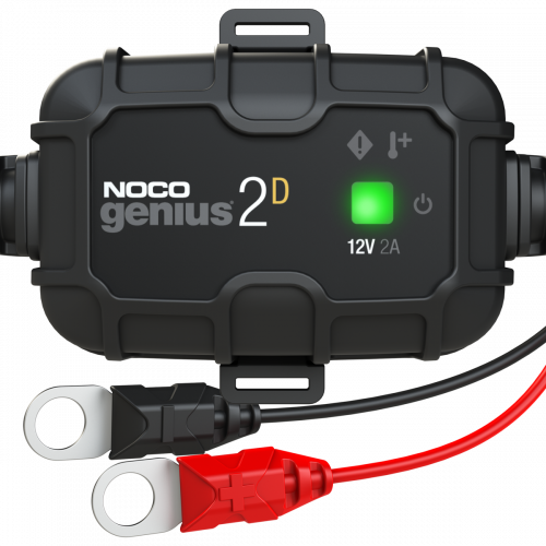 Genius2D Chargeur, mainteneur à montage direct 12V 2-Amp - Récréashop