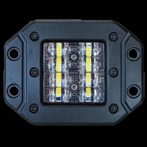 Barre lumineuse DEL à quatre rangées Cube Flush Mount 16W / 14400L - Récréashop