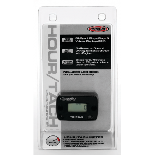 Horomètre/tachymètre pour moteurs à essence de 2 cylindres ou moins - Récréashop