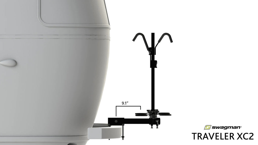 Porte-vélos pour VR et roulottes RV Traveler XC 2 - Récréashop