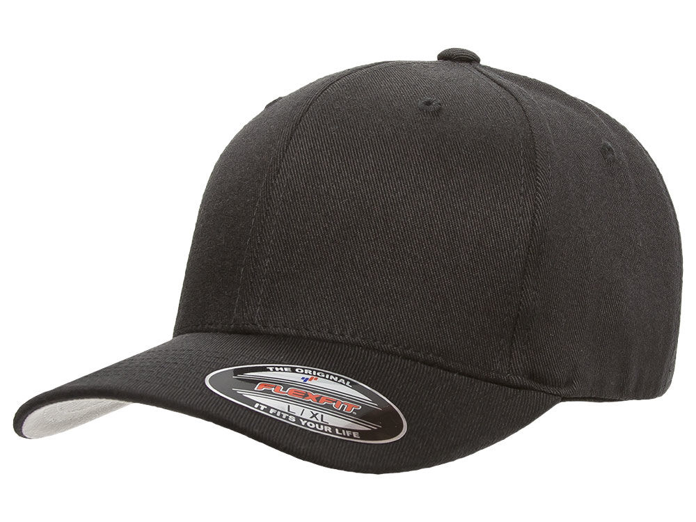 CASQUETTE NOIR FLEXFIT WABBAN - Récréashop