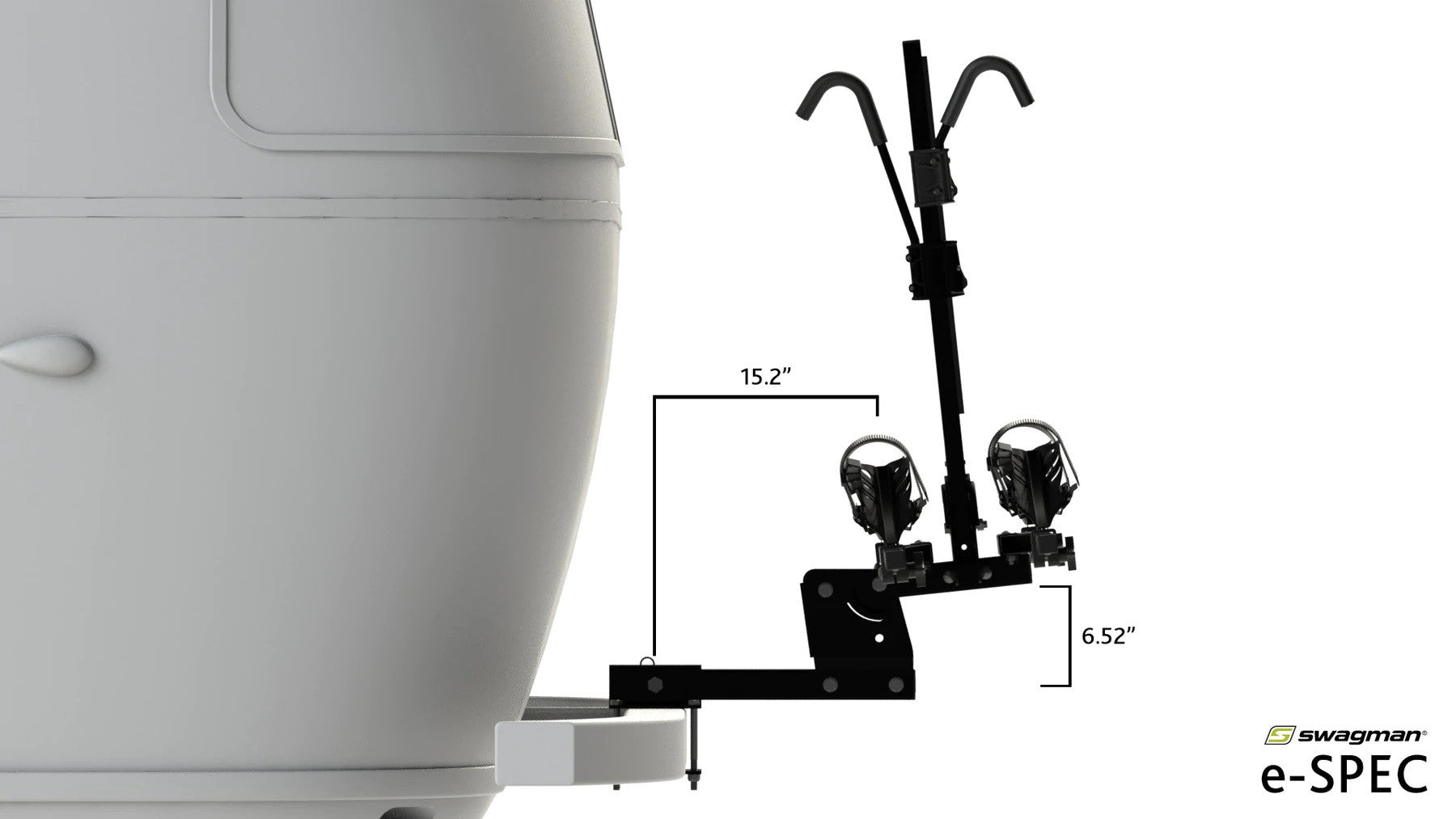 Porte-Vélos électriques E-Bike Rack E-Spec Noir - Swagman 66689 - Récréashop