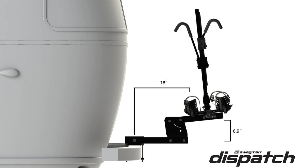 Dispatch 2 RV Bike Rack - Swagman 66684 - Récréashop