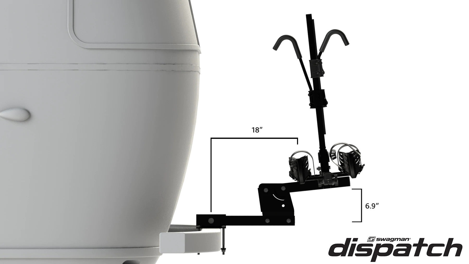 Dispatch 2 RV Bike Rack - Swagman 66684 - Récréashop