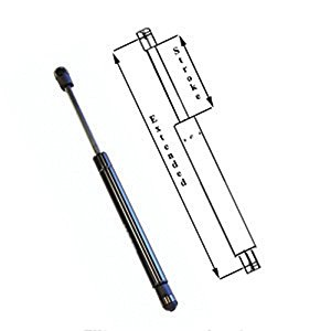 GAS PROP 60LB 15.98" EL, - Récréashop