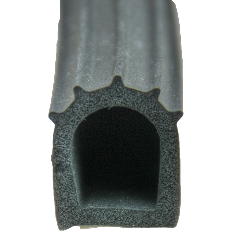 RUBBER D SEAL 1 X 1 X 50' - Récréashop