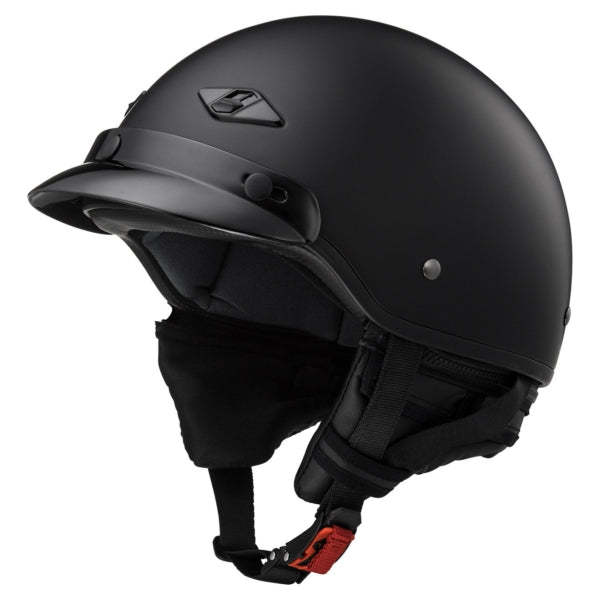 LS2 Demi-Casque Bagger Solid Noir mat - RecreaShop