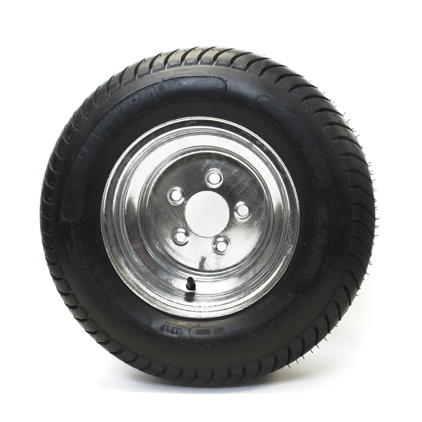 Pneu 20.5" x 8" x 10" 12 plis LRF 1670 lbs Hakuba et jante 10" 5 trous galvanisée - RecreaShop