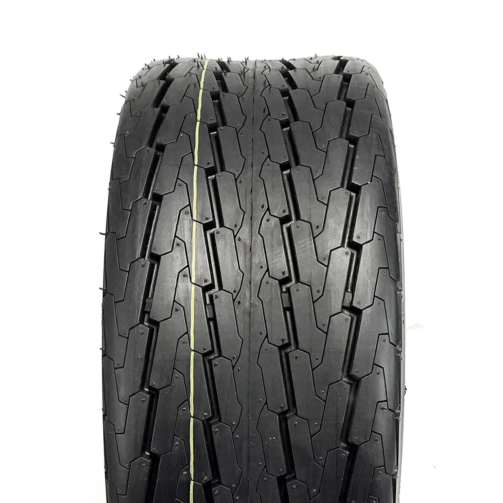 Pneu 20.5" x 8" x 10" 6 plis LRC 1105 lbs Hakuba et jante 10" 5 trous galvanisée - RecreaShop