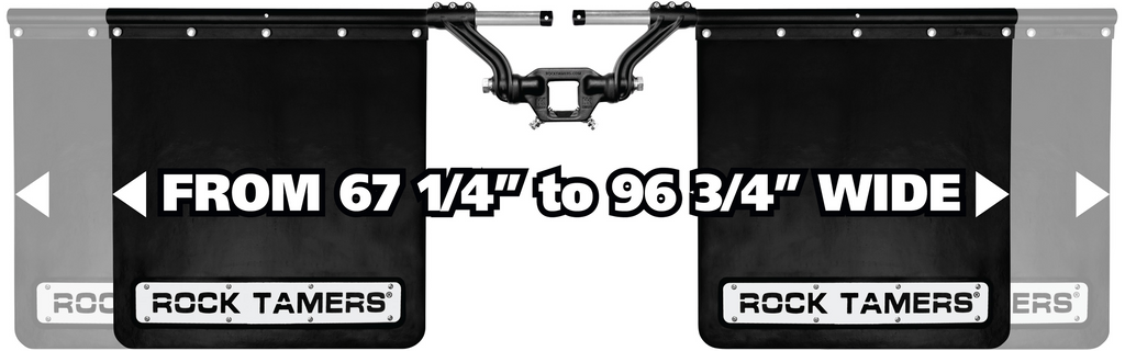 00108™ MUDFLAP SYSTEM - ROCK TAMERS - Récréashop