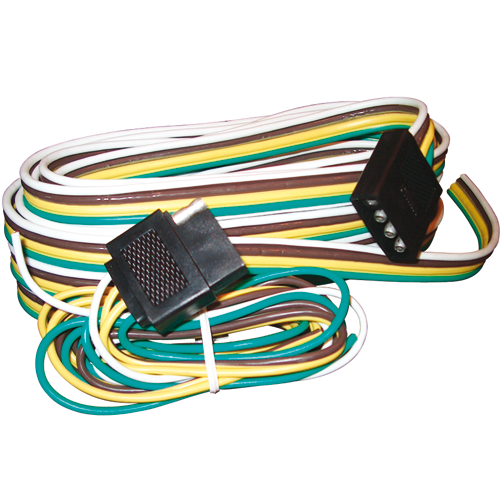 CONNECTEUR PLAT 4 FILS 24" AUTO/REMORQUE - Récréashop