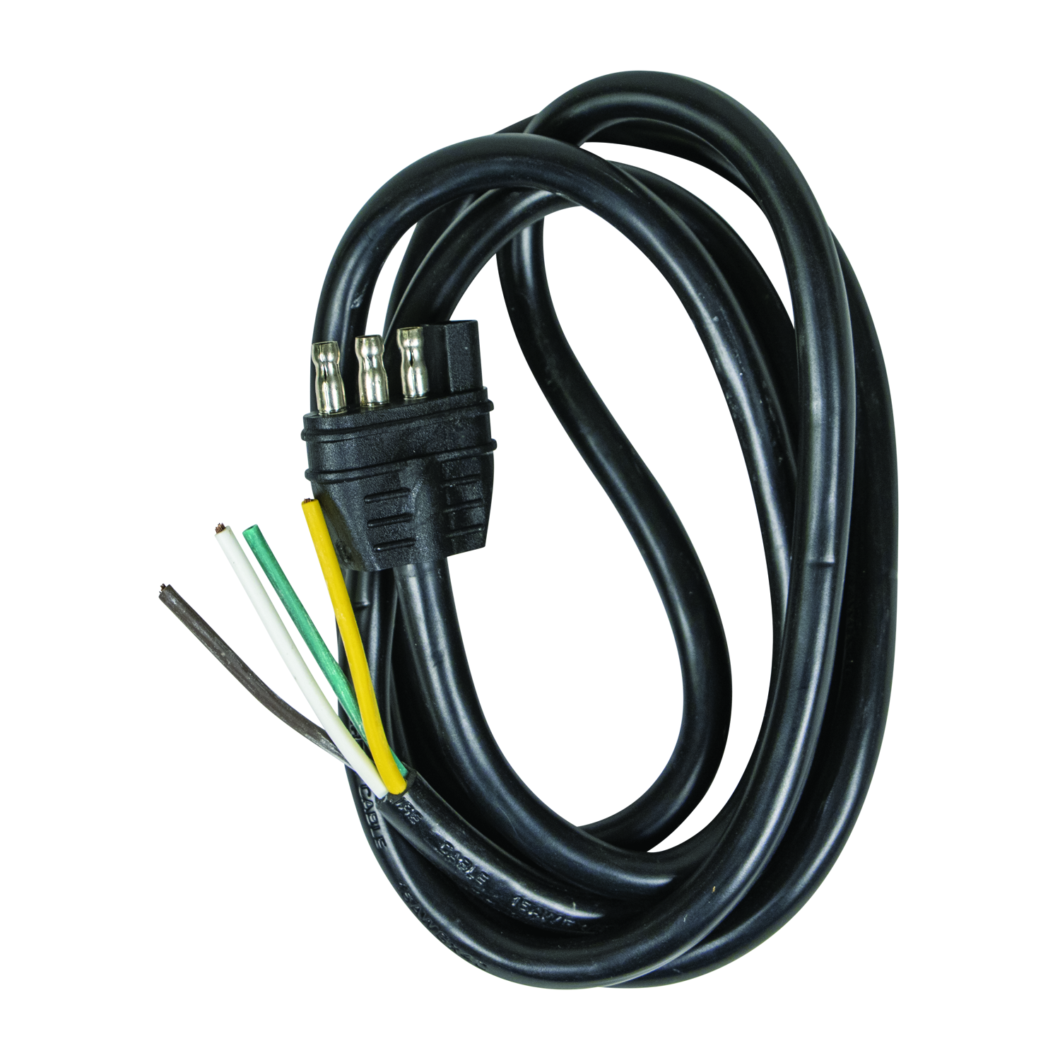 CONNECTEUR 4 BRIN 5' , 16 GAUGE - COTE REMORQUE - Récréashop