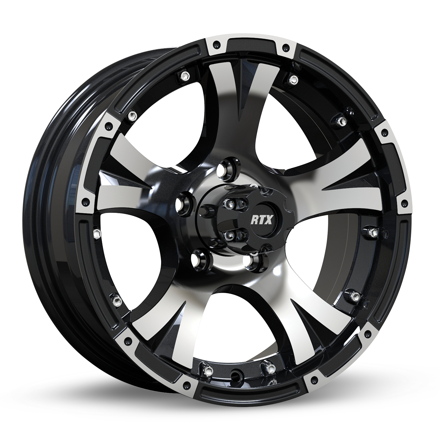 Maxlyne 15x6 5x4.5 ET0 CB3.19 Black Machined - Récréashop