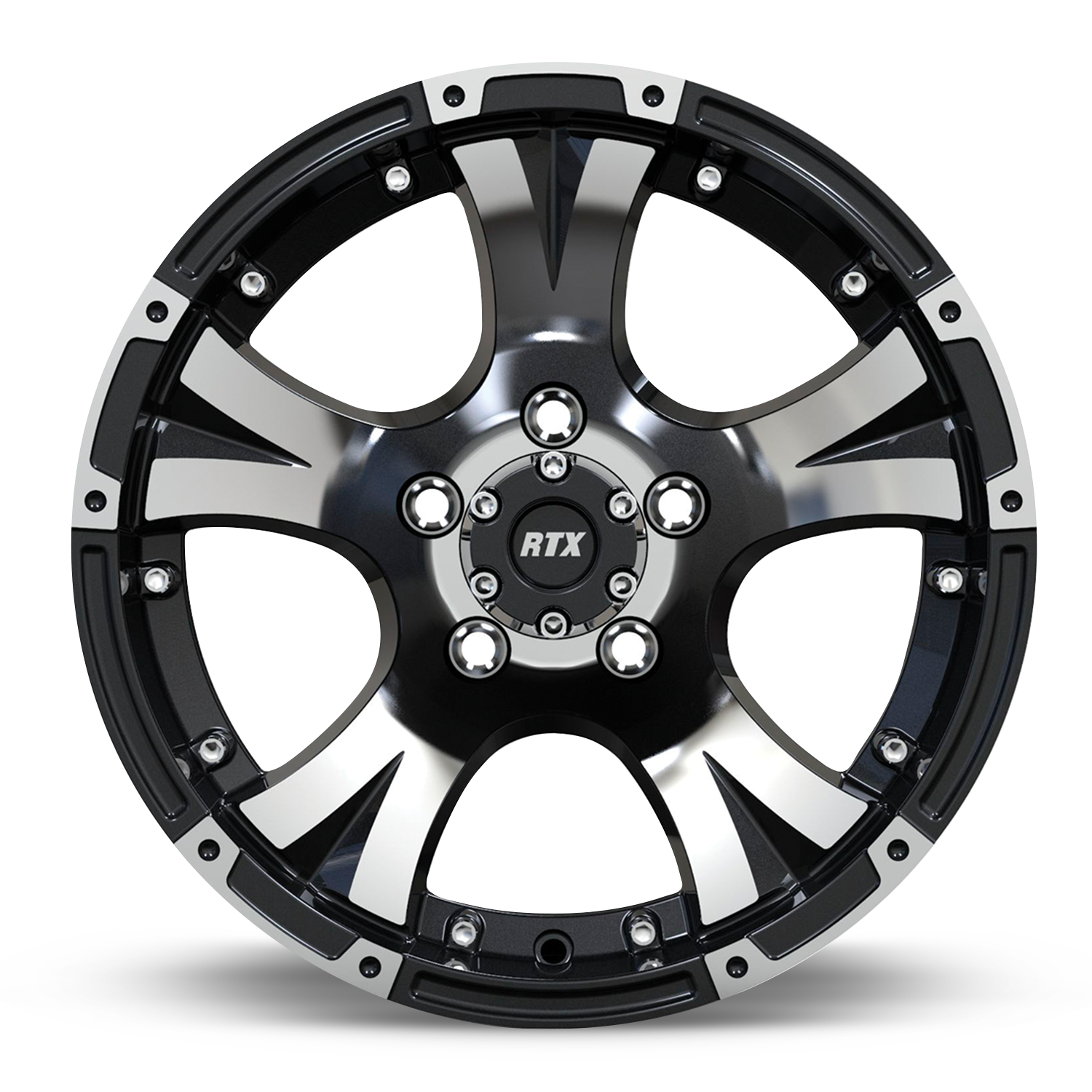 Maxlyne 15x6 5x4.5 ET0 CB3.19 Black Machined - Récréashop