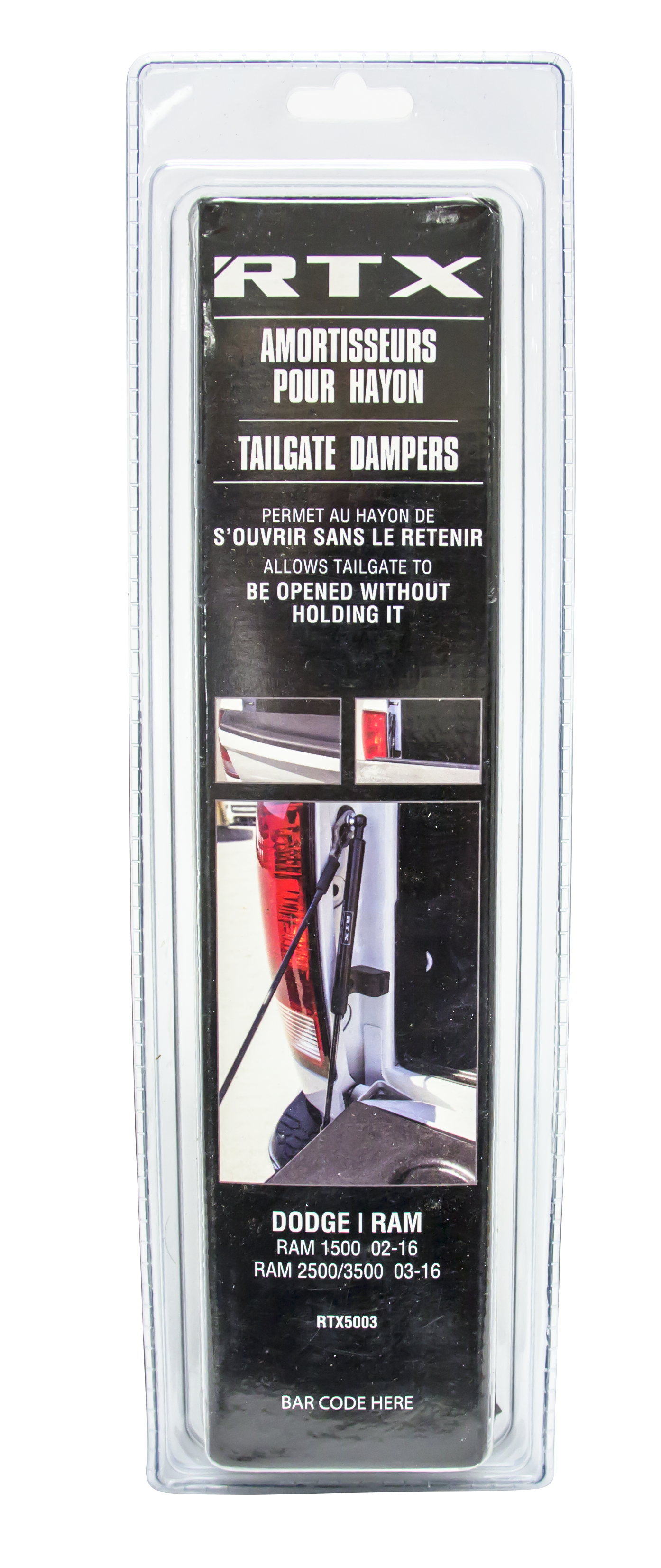 Ram Tailgate Shock Absorber 02-08 - Récréashop