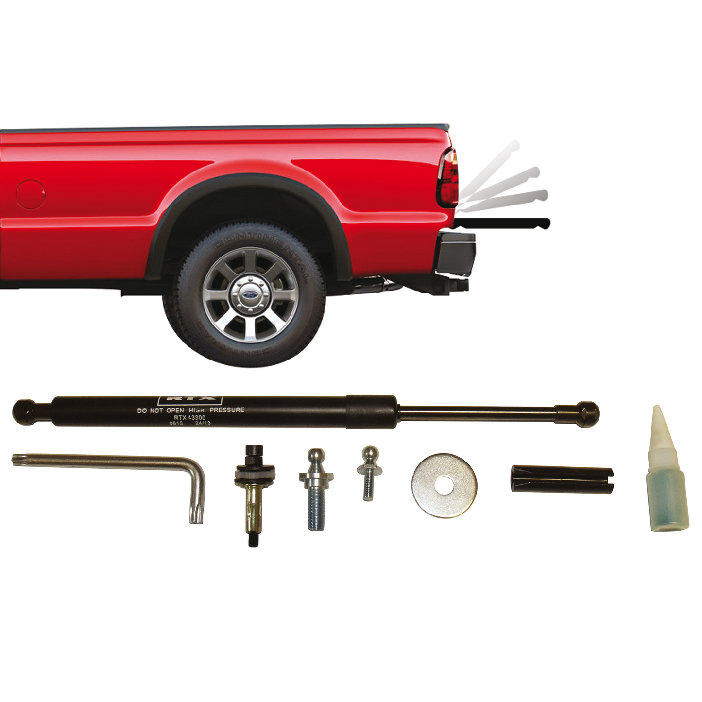 Tailgate shock absorber F150 15-20 - Récréashop