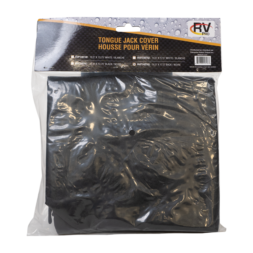 HOUSSE POUR VÉRIN 14,5 X 17,5 NOIRE - Récréashop