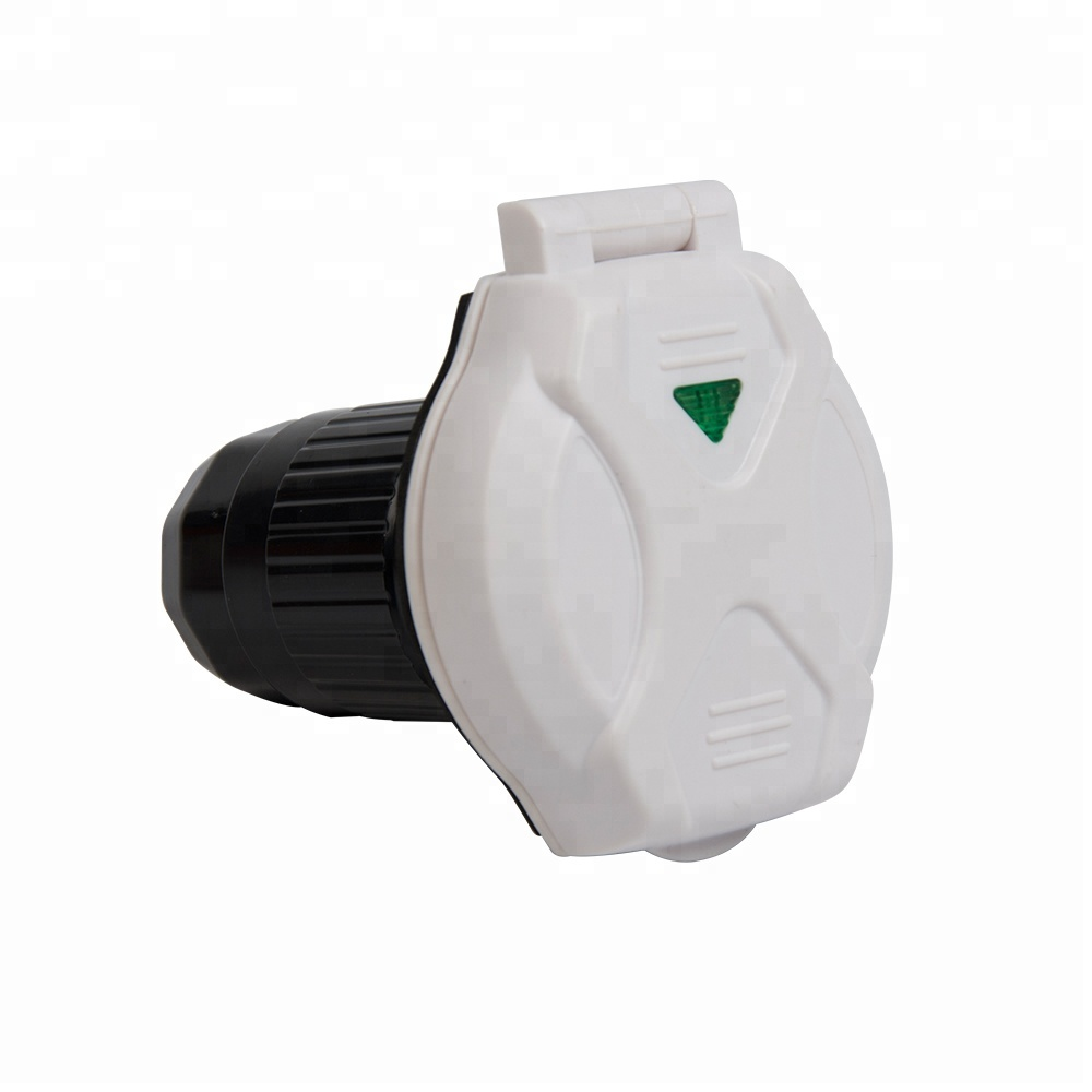 ENTRÉE ALIM RV PRO 50 AMP A INDICATEUR BLANC - Récréashop