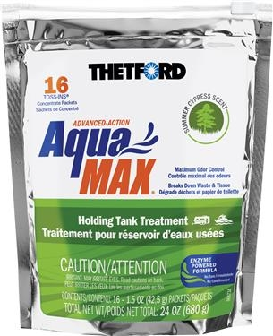 AQUAMAX TOSS-INS SUMMER CYPRESS TUB 16 DISSOLVABLE PACKETS - Récréashop
