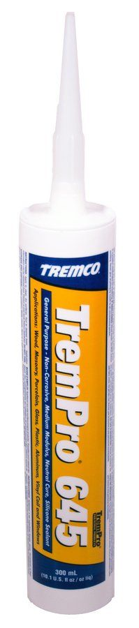 (CAISSE) TREMPRO 645 SILICONE SCELLANT CLAIR - Récréashop