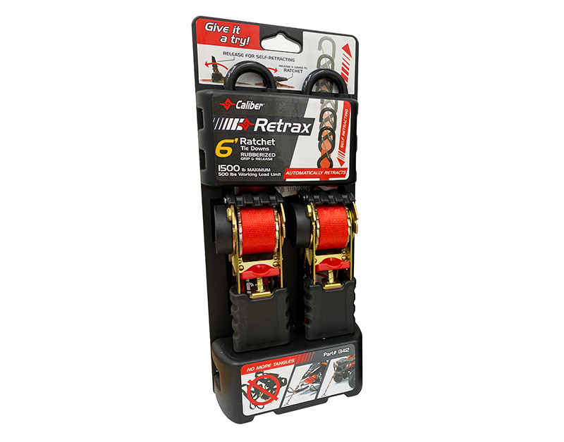 RETRAX - SELF-RETRACTING STRAPS SET - Récréashop