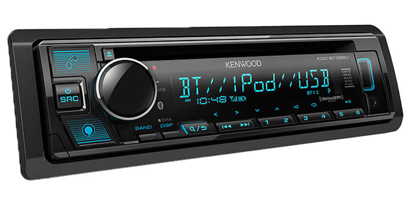 RADIO CD BLUETOOTH DIN SIMPLE 50Wx4 - Récréashop