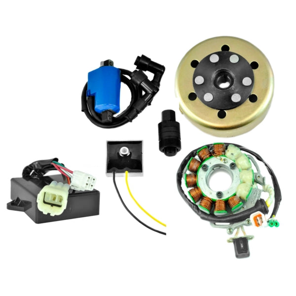 Kimpex HD Stator 200W, boite CDI, régulateur, bobine d'allumage, volant moteur et extracteur YAMAHA - 225412 - RecreaShop