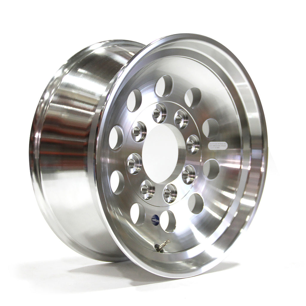 Jante 17 1/2" x 6 3/4" 8 trous 6050 lbs modulaire aluminium - RecreaShop