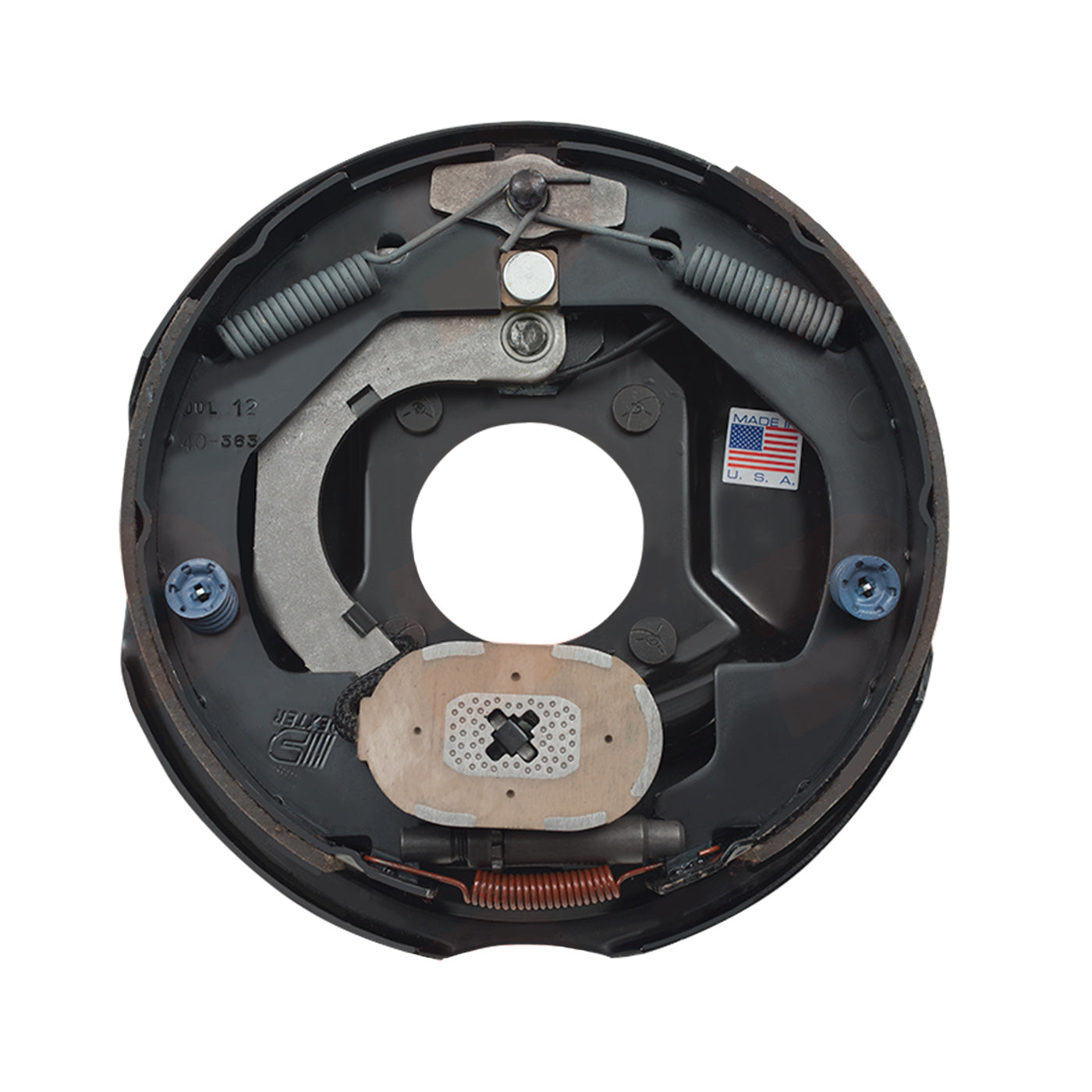 Frein électrique 10" x 2 1/4" 4,4K gauche (flange modifiée) DEXTER - RecreaShop