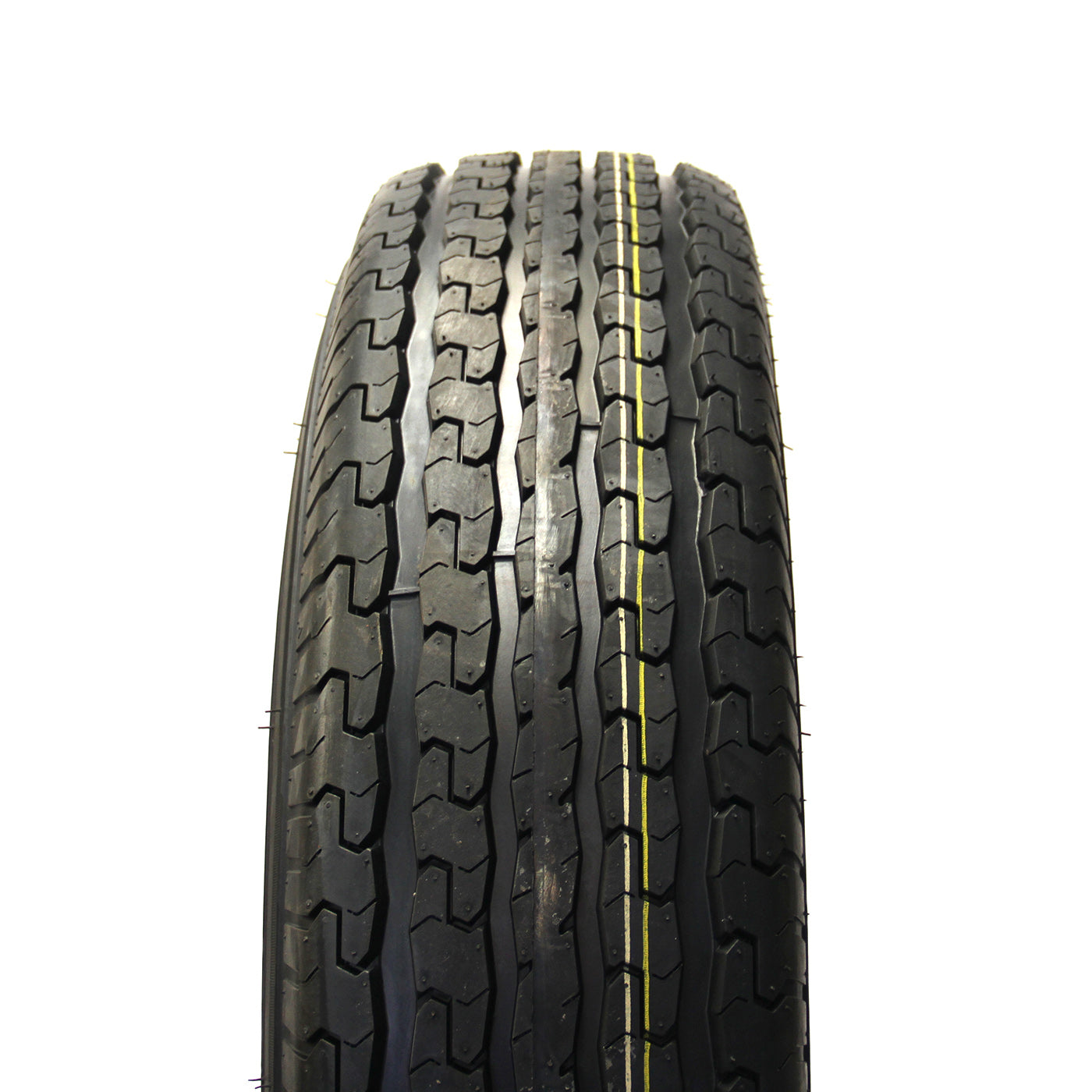 Pneu radial 235/85R16 12 plis LRF 3960 lbs Sterling et jante 16" 8 trous aluminium noir Osprey - RecreaShop