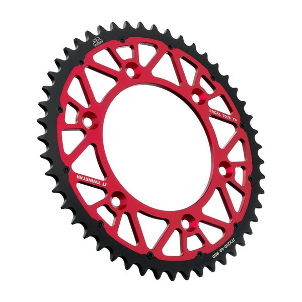JT 210 Twinstar Rear Sprocket (JTX210.49RED)