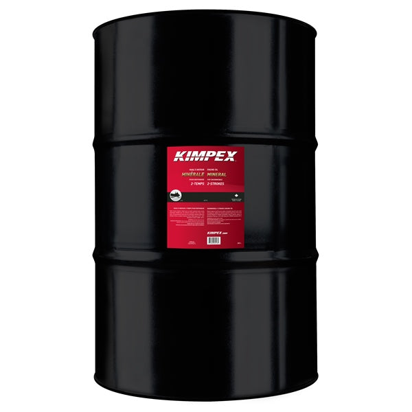 Kimpex Huile à moteur minérale - Motoneige - Baril 205 L