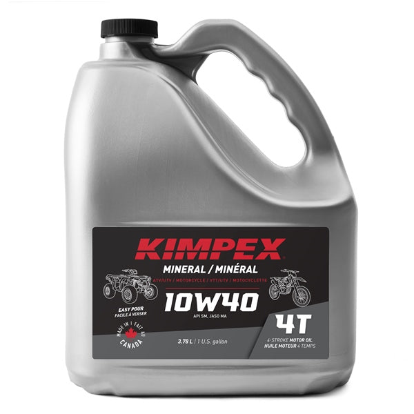 Kimpex Huile à moteur Moto/VTT 4-M 10W40 10W40