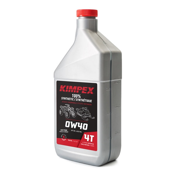 Kimpex Huile à moteur Motoneige/VTT 4-S100 0W40 0W40