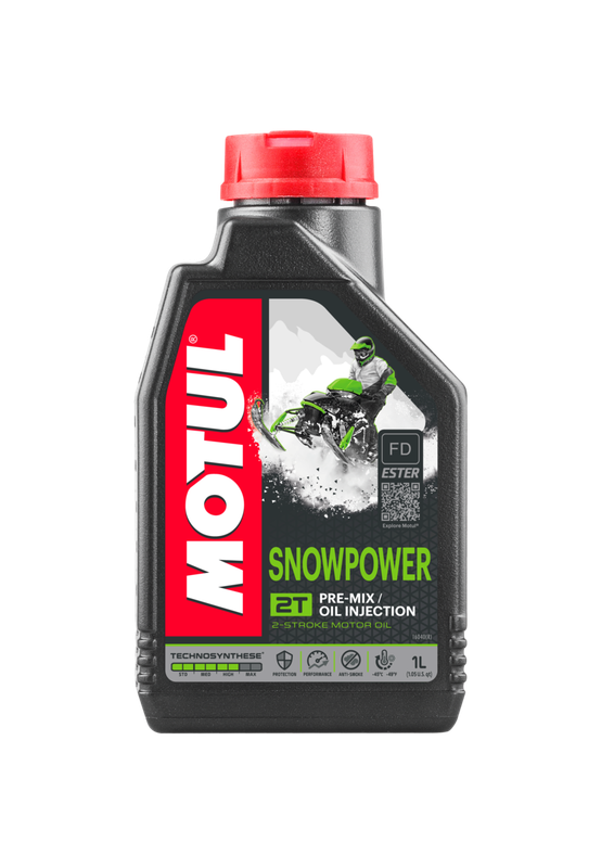 Motul - SNOWPOWER ESTER 2T (1L) - Récréashop