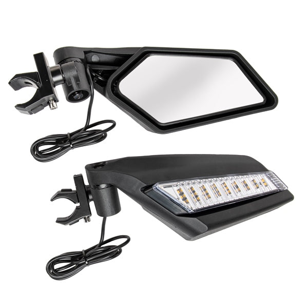 Kimpex Miroir latéral avec lumière Support 1.5"-2" - RecreaShop