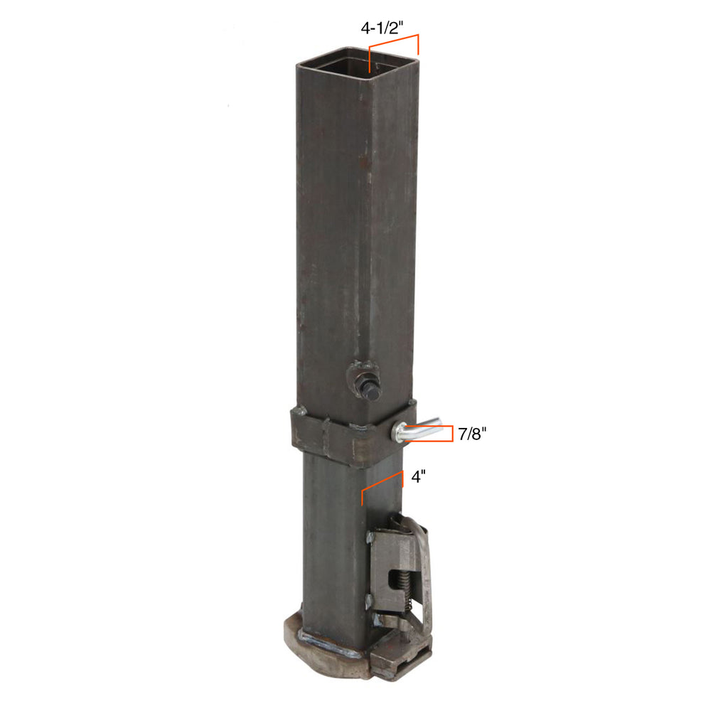 Coupleur Gooseneck ajustable 2 5/16" 25K (tube carré) RAM - RecreaShop