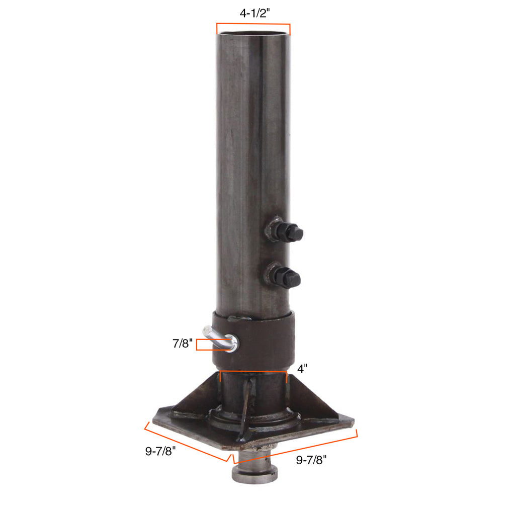 Pivot sellette (king pin) 30K tube rond RAM - RecreaShop