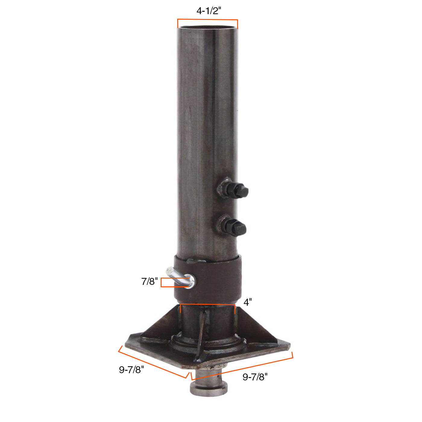 Pivot sellette (king pin) 30K tube rond RAM - RecreaShop