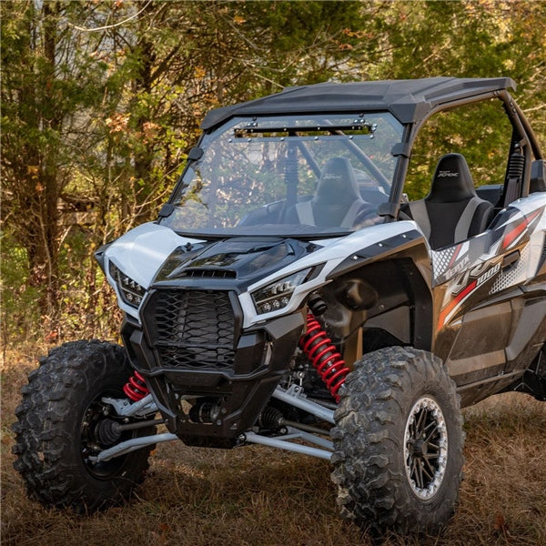 Super ATV Pare-brise complet ventilé KAWASAKI - Récréashop